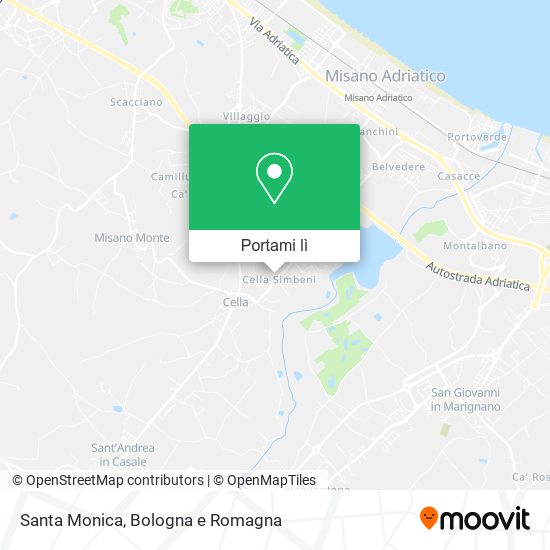 Mappa Santa Monica
