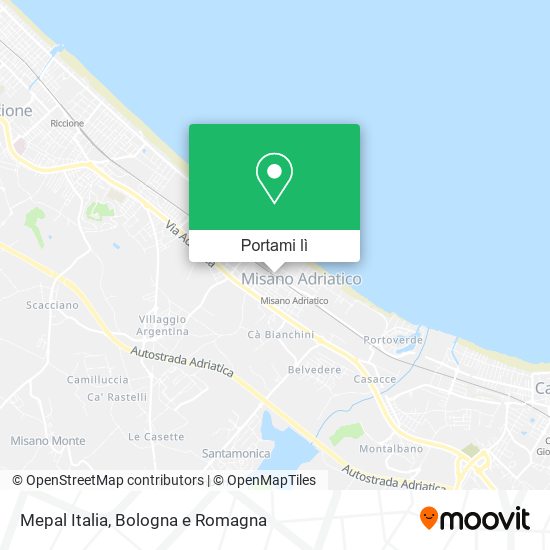 Mappa Mepal Italia