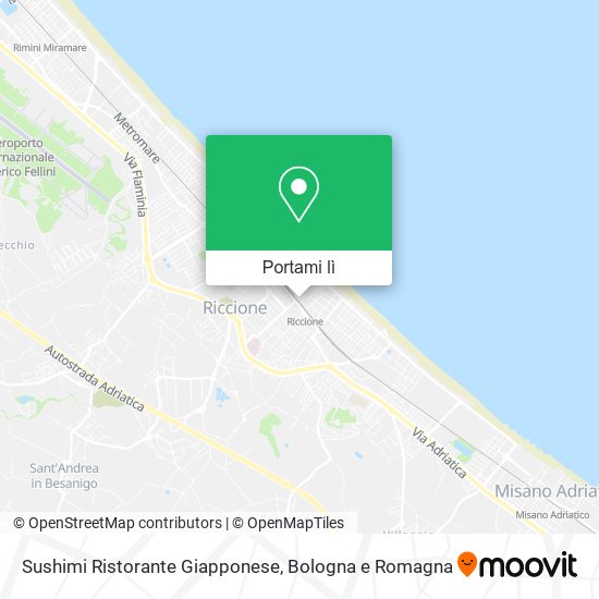 Mappa Sushimi Ristorante Giapponese