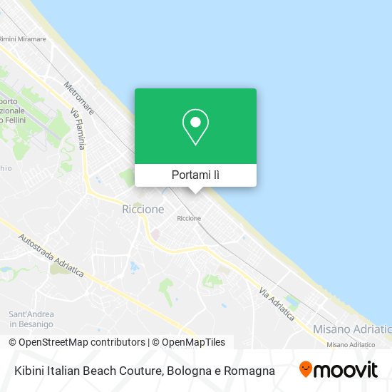 Mappa Kibini Italian Beach Couture