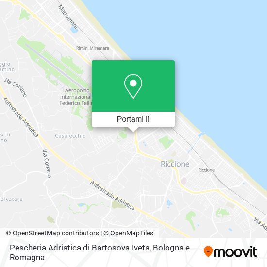 Mappa Pescheria Adriatica di Bartosova Iveta