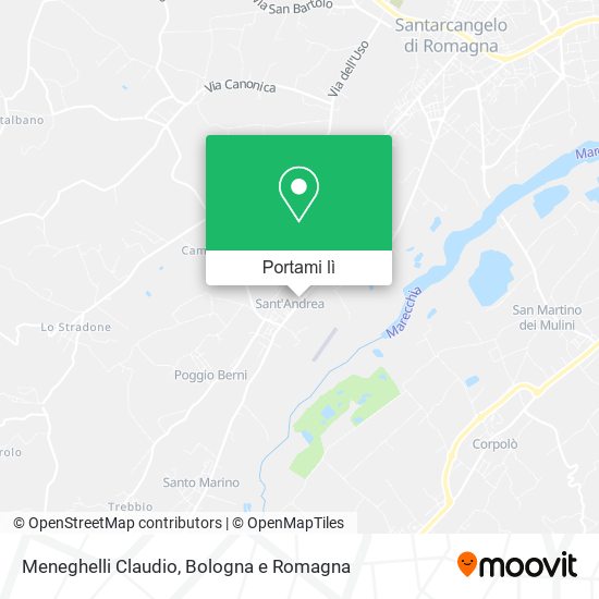 Mappa Meneghelli Claudio