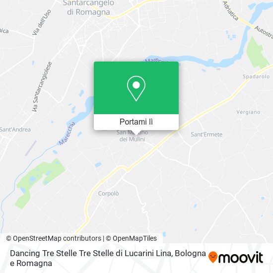 Mappa Dancing Tre Stelle Tre Stelle di Lucarini Lina