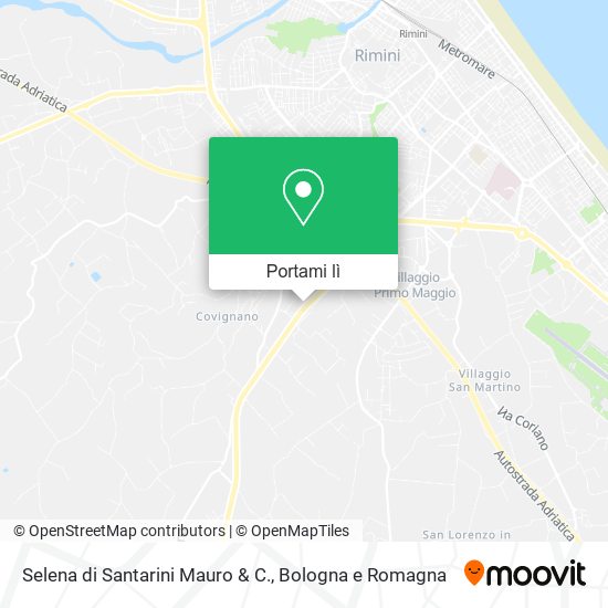 Mappa Selena di Santarini Mauro & C.