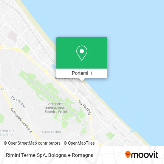 Mappa Rimini Terme SpA