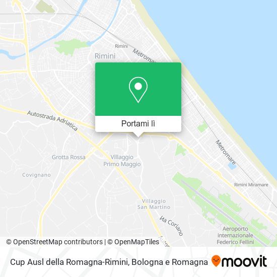 Mappa Cup Ausl della Romagna-Rimini