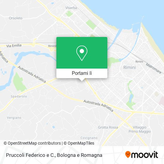 Mappa Pruccoli Federico e C.
