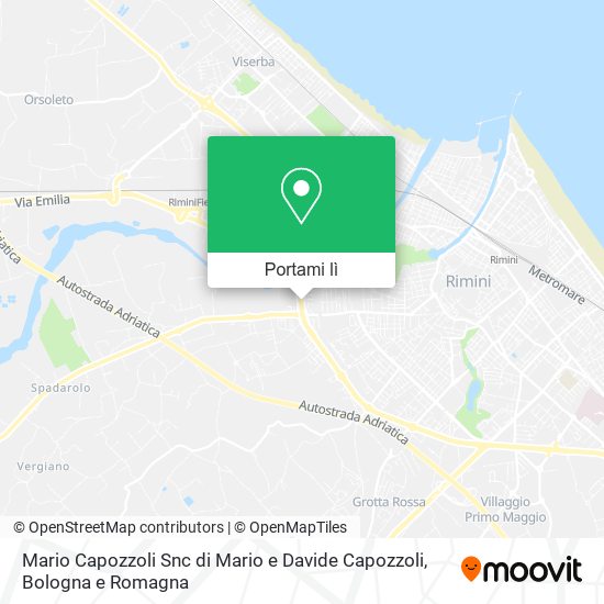 Mappa Mario Capozzoli Snc di Mario e Davide Capozzoli
