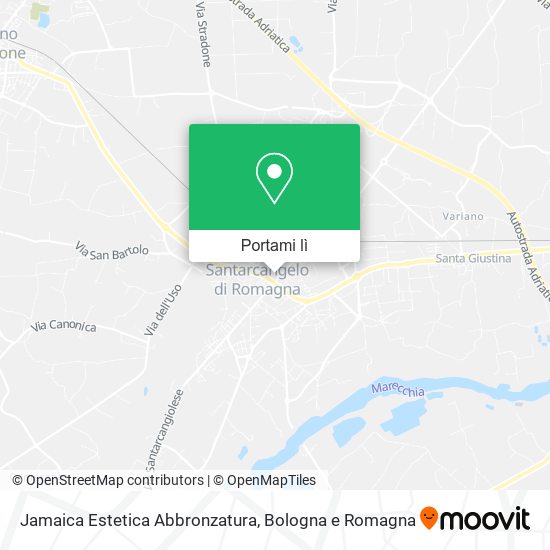Mappa Jamaica Estetica Abbronzatura