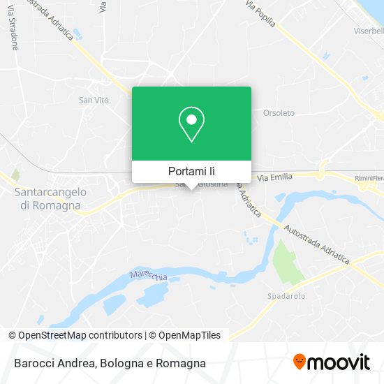 Mappa Barocci Andrea