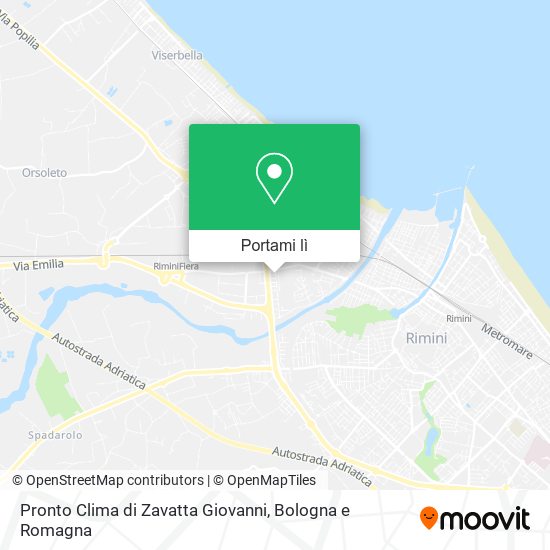 Mappa Pronto Clima di Zavatta Giovanni