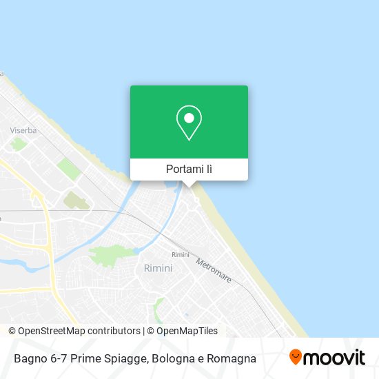 Mappa Bagno 6-7 Prime Spiagge