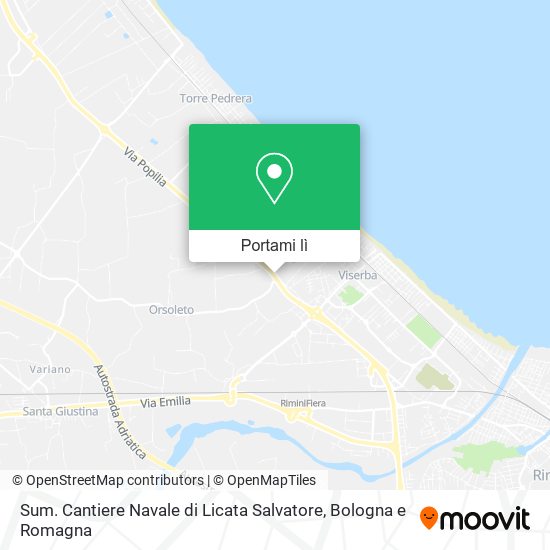 Mappa Sum. Cantiere Navale di Licata Salvatore