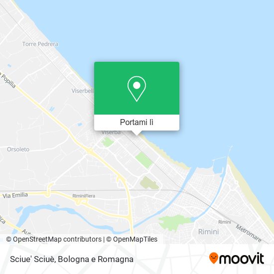 Mappa Sciue' Sciuè