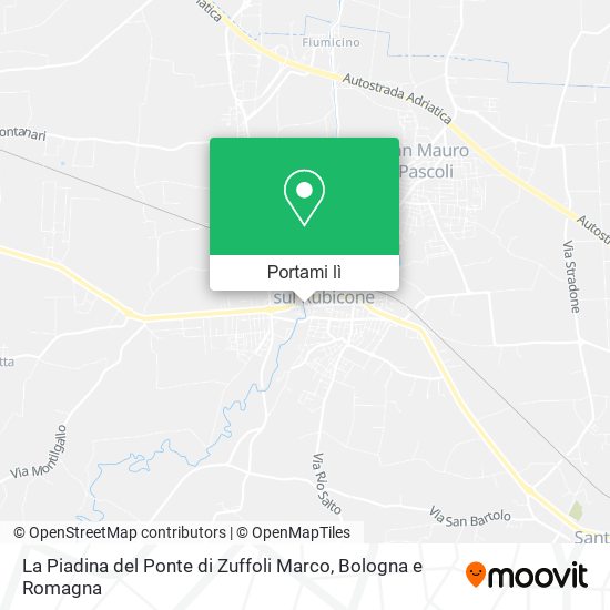 Mappa La Piadina del Ponte di Zuffoli Marco