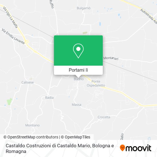 Mappa Castaldo Costruzioni di Castaldo Mario