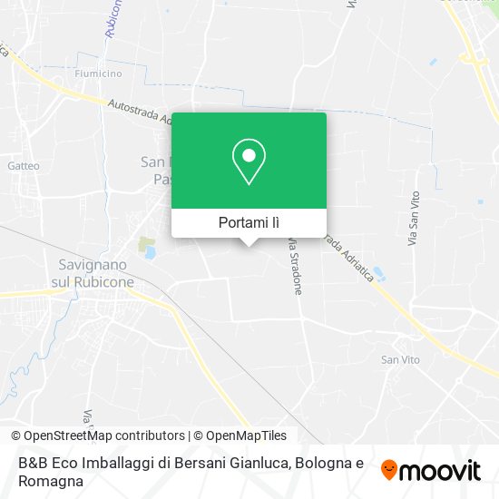 Mappa B&B Eco Imballaggi di Bersani Gianluca