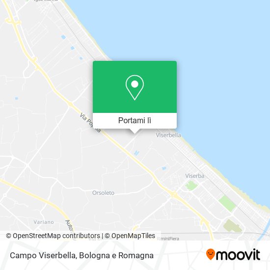 Mappa Campo Viserbella