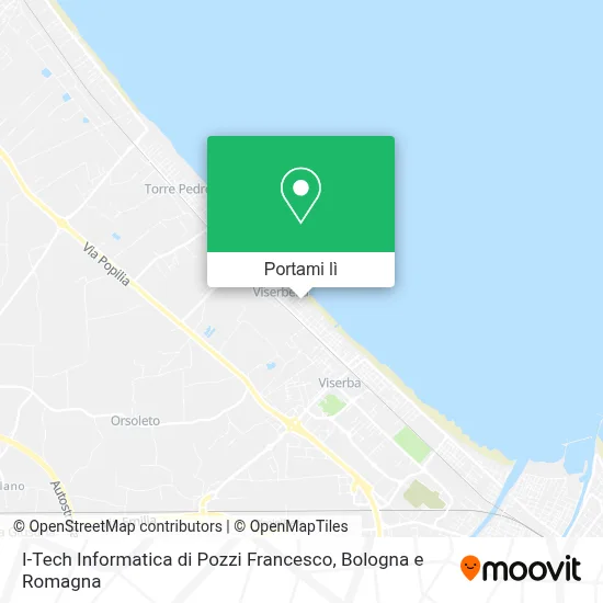 Mappa I-Tech Informatica di Pozzi Francesco