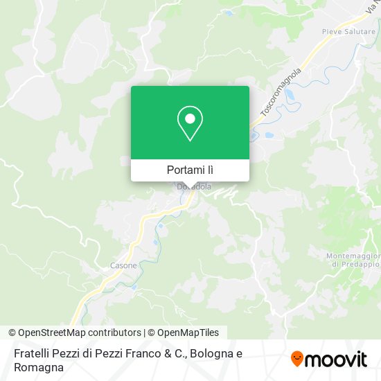 Mappa Fratelli Pezzi di Pezzi Franco & C.