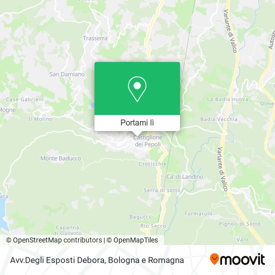 Mappa Avv.Degli Esposti Debora