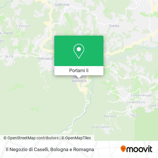Mappa Il Negozio di Caselli
