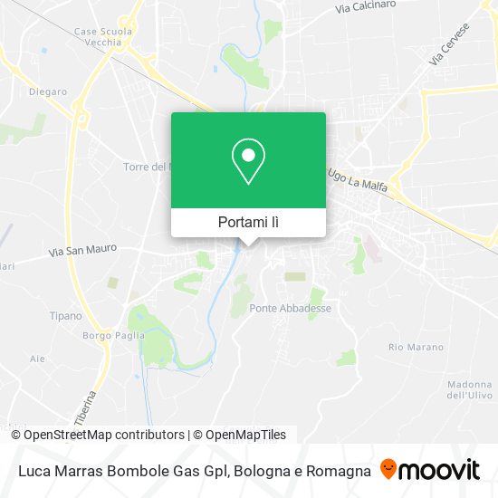 Mappa Luca Marras Bombole Gas Gpl