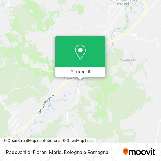 Mappa Padovani di Fiorani Mario