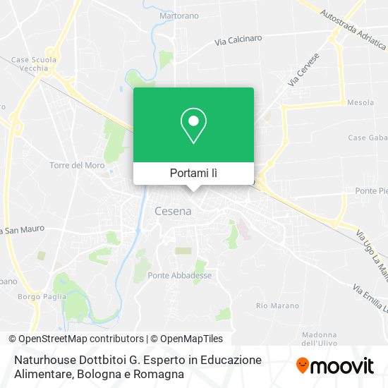 Mappa Naturhouse Dottbitoi G. Esperto in Educazione Alimentare