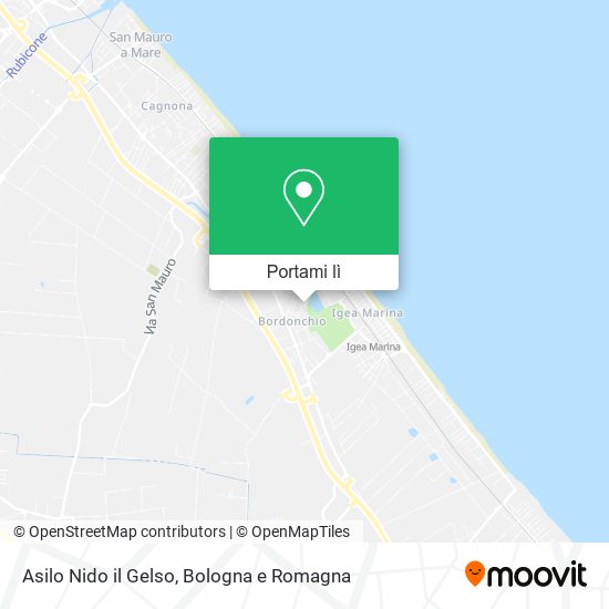 Mappa Asilo Nido il Gelso