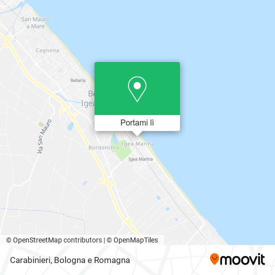 Mappa Carabinieri