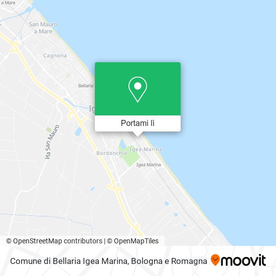 Mappa Comune di Bellaria Igea Marina