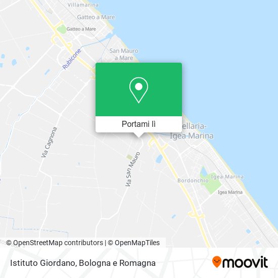 Mappa Istituto Giordano
