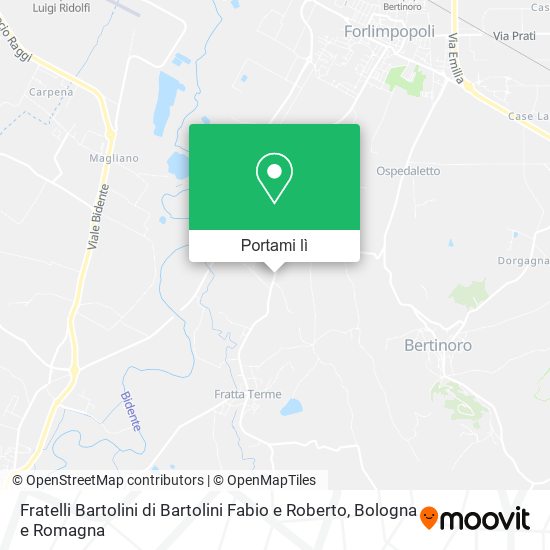 Mappa Fratelli Bartolini di Bartolini Fabio e Roberto