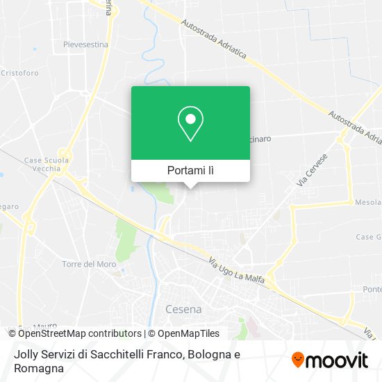 Mappa Jolly Servizi di Sacchitelli Franco