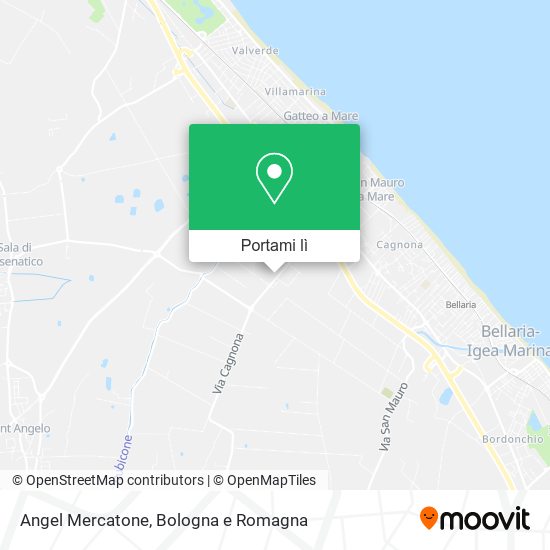 Mappa Angel Mercatone