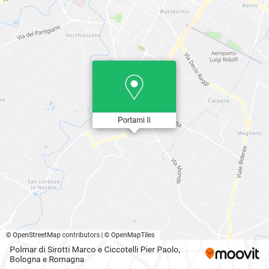 Mappa Polmar di Sirotti Marco e Ciccotelli Pier Paolo