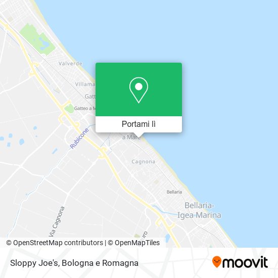 Mappa Sloppy Joe's
