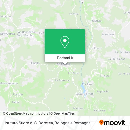 Mappa Istituto Suore di S. Dorotea