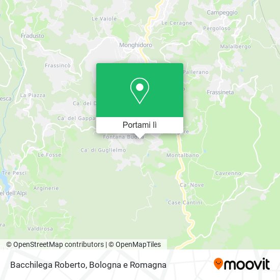 Mappa Bacchilega Roberto