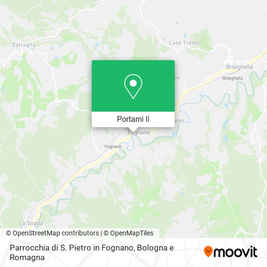 Mappa Parrocchia di S. Pietro in Fognano