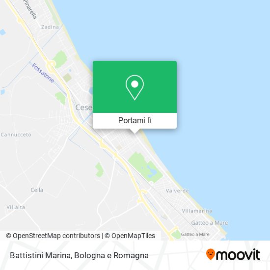 Mappa Battistini Marina