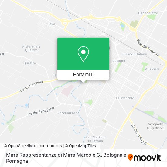 Mappa Mirra Rappresentanze di Mirra Marco e C.