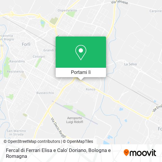 Mappa Fercal di Ferrari Elisa e Calo' Doriano