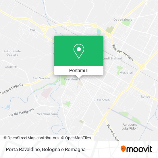 Mappa Porta Ravaldino
