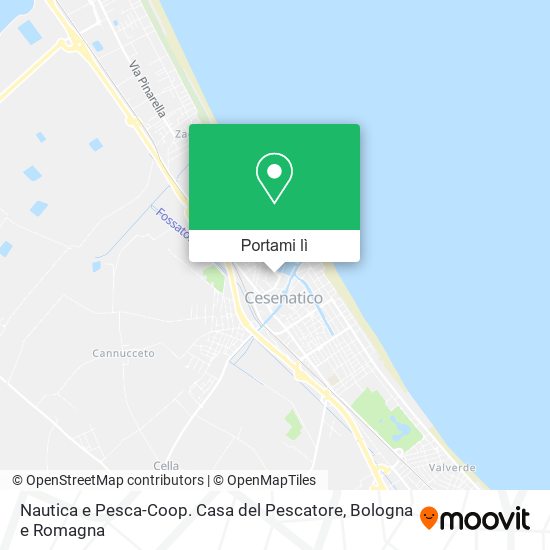Mappa Nautica e Pesca-Coop. Casa del Pescatore
