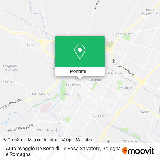 Mappa Autolavaggio De Rosa di De Rosa Salvatore