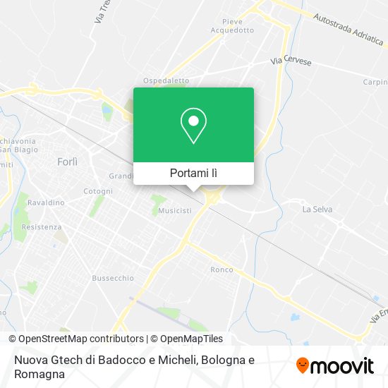 Mappa Nuova Gtech di Badocco e Micheli