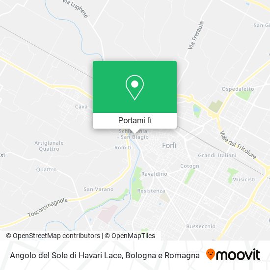 Mappa Angolo del Sole di Havari Lace