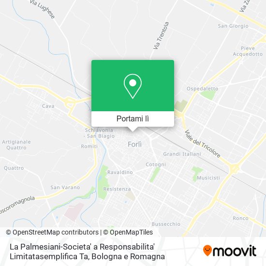 Mappa La Palmesiani-Societa' a Responsabilita' Limitatasemplifica Ta